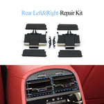M156 Car Rear AC Vent Assembly Grille Outlet Cover Panel Slider Clip Repair Kit For Maserati Quattroporte 2013-2020 670011357