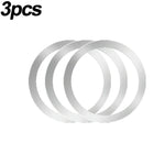 2024 Stainless Steel Universal Magnetic Metal Plate Ring For Magsafe Wireless Charger alternate view