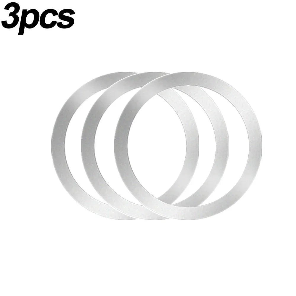 2024 Stainless Steel Universal Magnetic Metal Plate Ring For Magsafe Wireless Charger alternate view