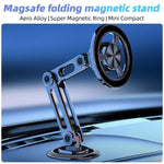 Magnetic Car Phone Holder MagSafe Foldable Air Vent Mount alternate view