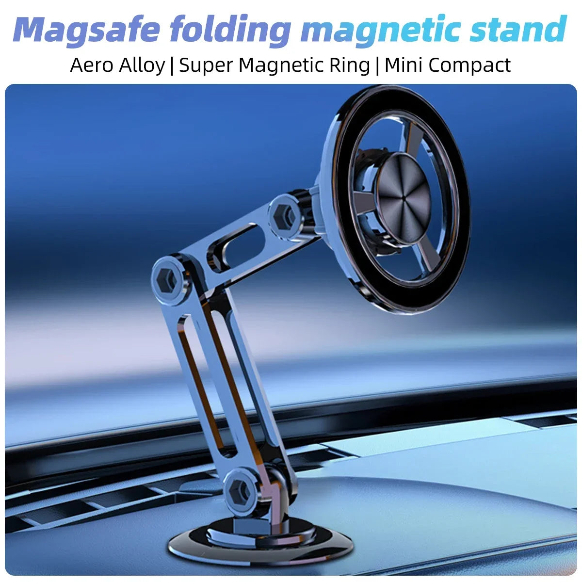 Magnetic Car Phone Holder MagSafe Foldable Air Vent Mount alternate view