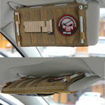 Car Sun Visor Organizer Storage Bag | Molle Compatible