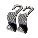 Rhinestone Car Headrest Hook Organizer