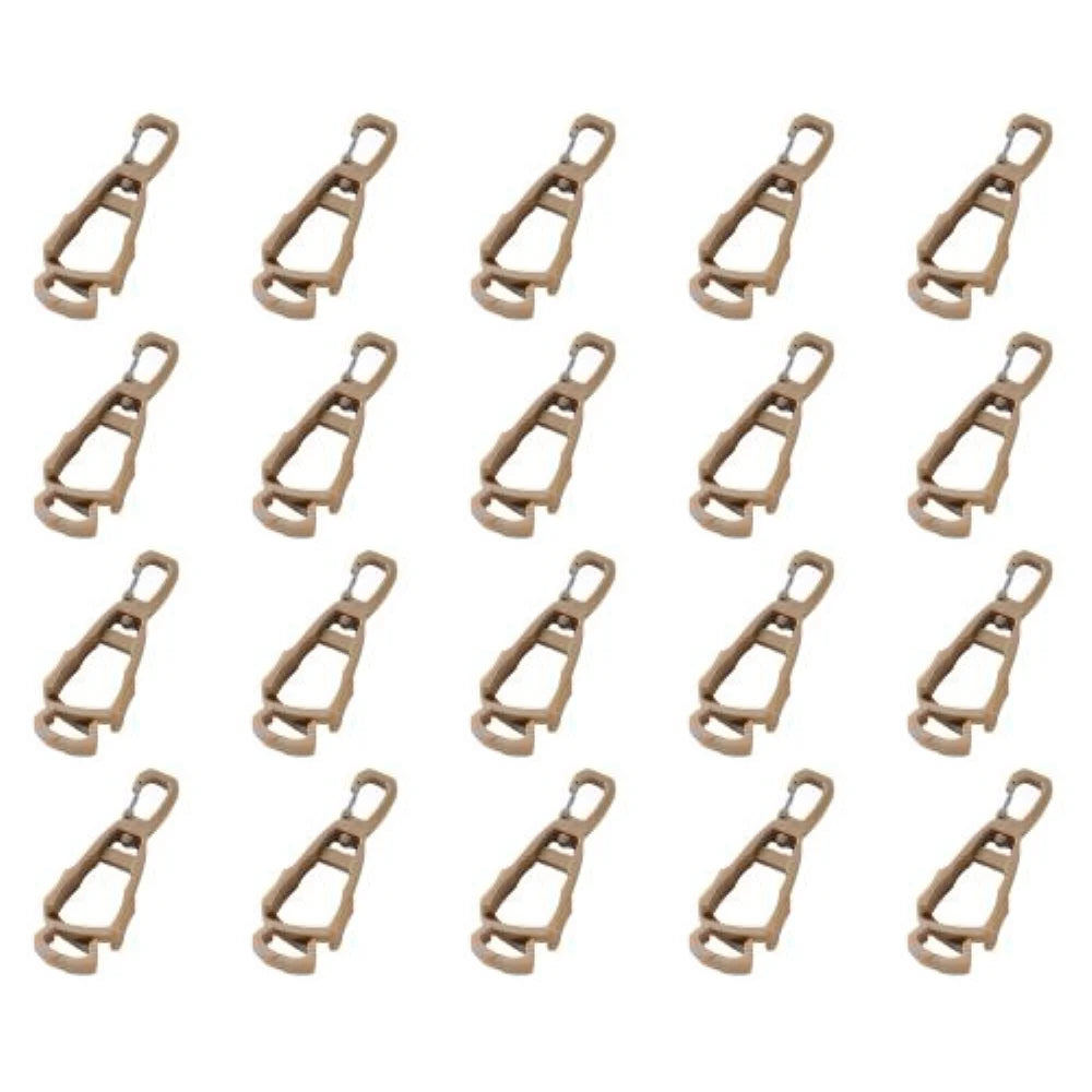 1-10pcs Glove Clips For Work Glove Holders Glove Belt Clip With Hook Portable Work Glo close-up view
