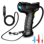 120W Automatic Cordless Car Tyre Inflator Portable Handheld LCD Digital Air Compressor Pump Tire Inflator Equipment