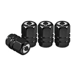 4Pcs Aluminum Alloy Car Tire Valve Caps for SsangYong Musso Korando Rexton Torres Kyr lifestyle view