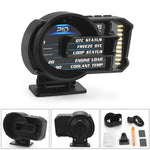 A590 Head Up Display | Full LCD OBD2+GPS Instrument Panel for Car