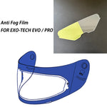 Helmet Visor Film Anti Fog Fit for Scorpion EXO-TECH EVO PRO Flip-Up Lens Anti Fog Film Motorcycle H