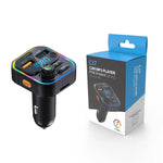 FM Transmitter Bluetooth 5.3 Handsfree Car AUX Radio Modulator MP3 Player with PD20W alternate view