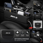 Car Seat Crevice Storage Box Slit Catcher Drop Stop Gap Filler Organizer For Mazda MX-5 MX5 Interior Accessories Auto