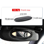 Black Sun Visor Vanity Mirror Cover/Accessories For Porsche 911/996/997/986/987 99773103115A12 Makeup Mirror Replacement Parts
