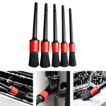 5PCS Car Cleaning Wheel Brush Car Detail Brush Suitable For Tire Engine Car Interior And detail view