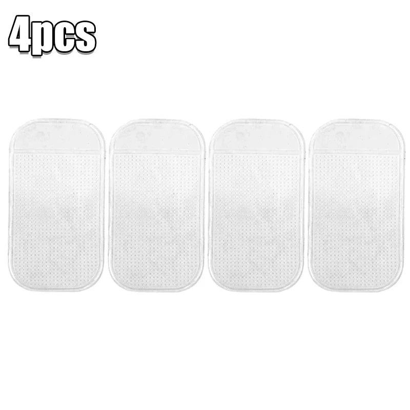 1/5pcs Universal Car Dashboard Non Slip Grip Sticky Pad Phone Holder Mat Anti-skid Silicone Mat Car Mat Car Interior Accessories