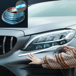 Exterior Car Chrome Body Strip Bumper Auto Door Protector Moulding Styling Trim car L alternate view