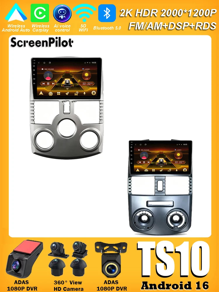 Android 16 For Toyota Rush DAIHATSU TERIOS 2006 - 2011 Car Radio Stereo Head Unit Mul lifestyle view