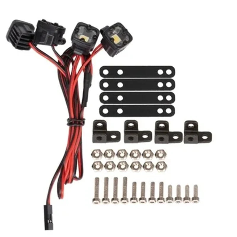 LED Lights for 1/10 RC Crawler Axial AXI03007 VS4-10 lifestyle view