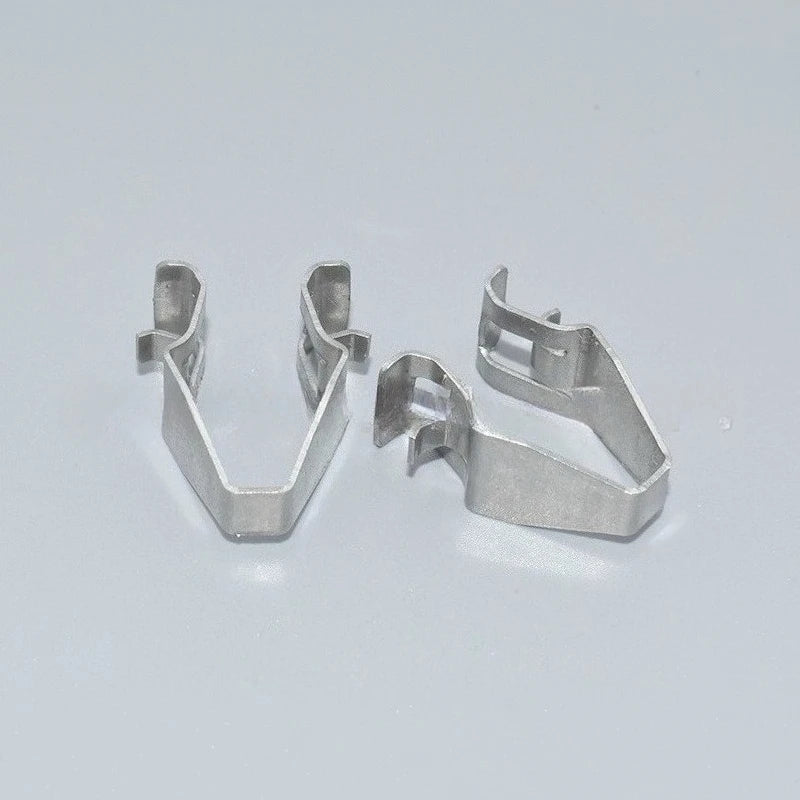 10PCS 6R0867633 Car Sun Visor Vanity Mirror Fixing Iron Fastener Clip Bracket for Volkswagen Passat Sagitar Beetle Scirocco