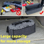 Car Trunk Storage Box 1-Pack: Foldable Bag with Compartments & Handle, for SUVs/Sedans/T detail view