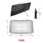 Car Windshield Sun Shade Folding Front Parasol Umbrella detail view