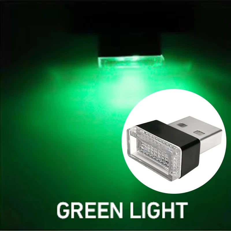 Car LED Light USB Mood Lamp Atmosphere Light Auto Interior Plug and Play Decoration L alternate view