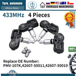 SET of 4 TPMS PMV-107K 433MHz Tire Pressure Sensors for Lexus GS ES LS | 42607-50010 42607-50011