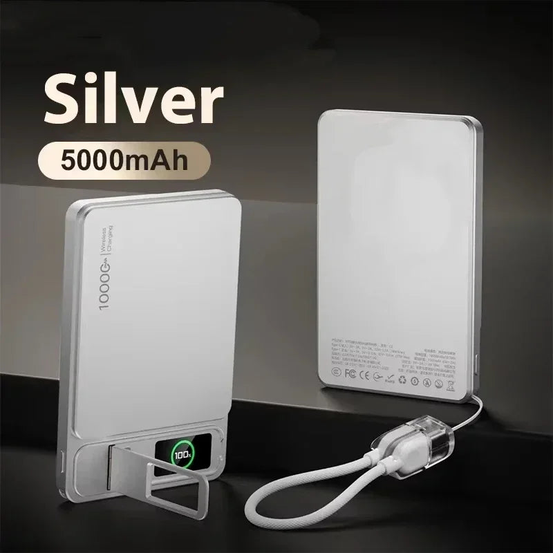 Lenovo CCC 10000mAh Slim Jump Starter | Magnetic Wireless Fast Charge Power Bank detail view