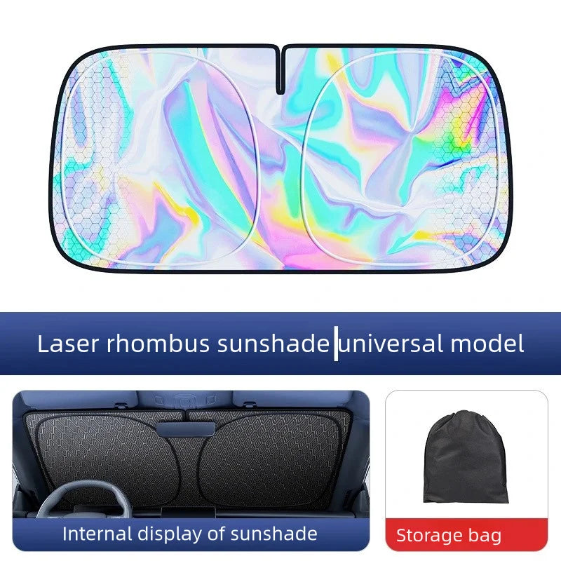 Car Windshield Sun Shade | Foldable UV Reflective Heat Insulation Car Visor Protector