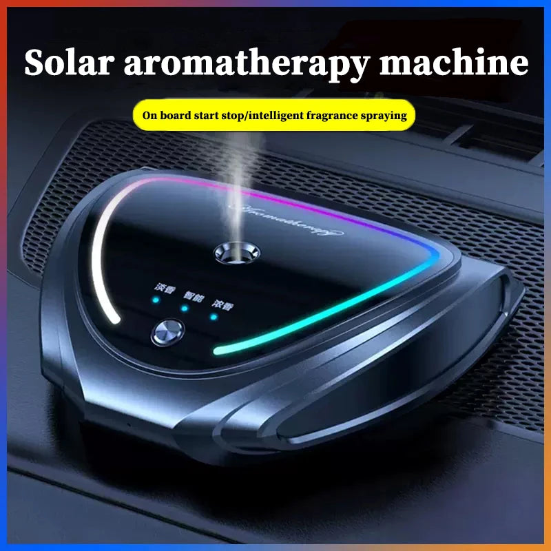 Solar Car Aromatherapy Perfume | Electric Atmosphere Light and Parking Sign