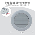 1PCS Air Vent AC Roof Register Assy For Toyota Hiace/Quantum/Commuter Air Outlet Cover 63610-26080-B0 Car accessories