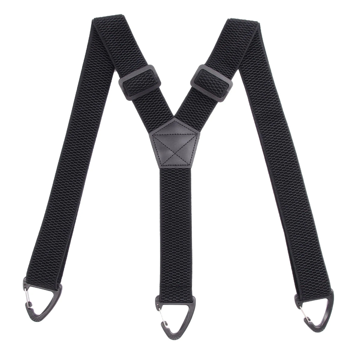 New Corn Grain Texture Suspenders Elastic Outdoor Suspenders with Buckle for Men Hiki lifestyle view