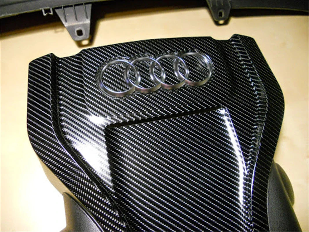 Ultra Glossy Carbon Fiber Vinyl Wrap | Bubble Free Car Sticker Film lifestyle view
