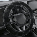 Plush Winter Steering Wheel Cover Without Inner Ring alternate view