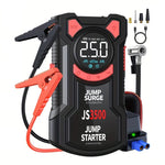 PAIVIROKU 5-in-1 Jump Starter with Air Pump 3000A Peak Starter Box 150PSI Battery Pack with Digital Tire Inflator Car Battery Jump Starter