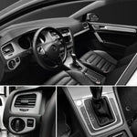 1-6m Carbon Fiber Car Body Vinyl Wrap Matte Accessories Glossy Black Sticker 3D 4D 5D alternate view