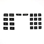 Car Center Console CD Panel Multimedia Button Stickers ABS For Mercedes Benz CLS W218 GLA X156 2014-2016 Interior Accessories