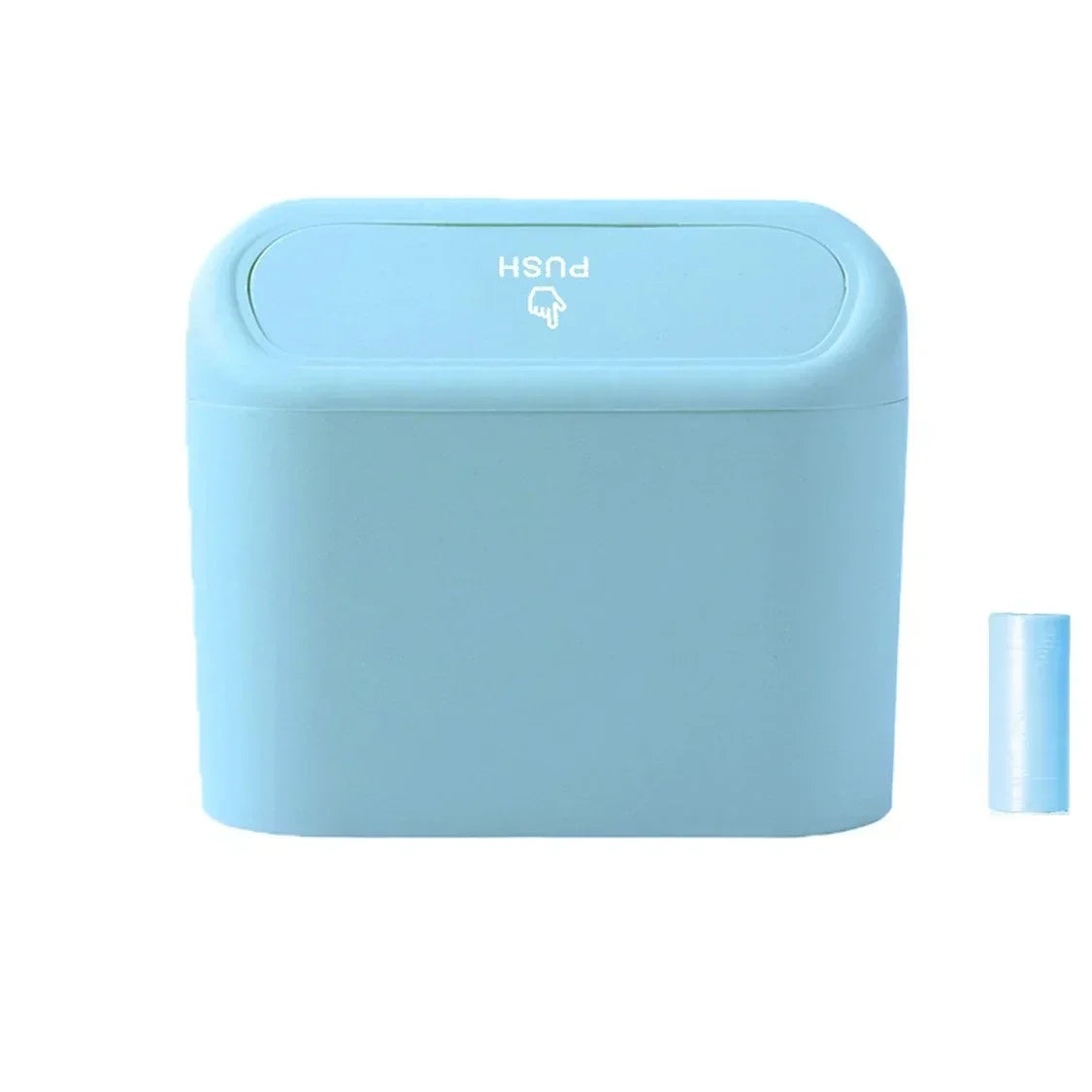 Car Trash Can with Lid Universal Vehicle Mini Leakproof Garbage Bin Car Organizer Storag detail view
