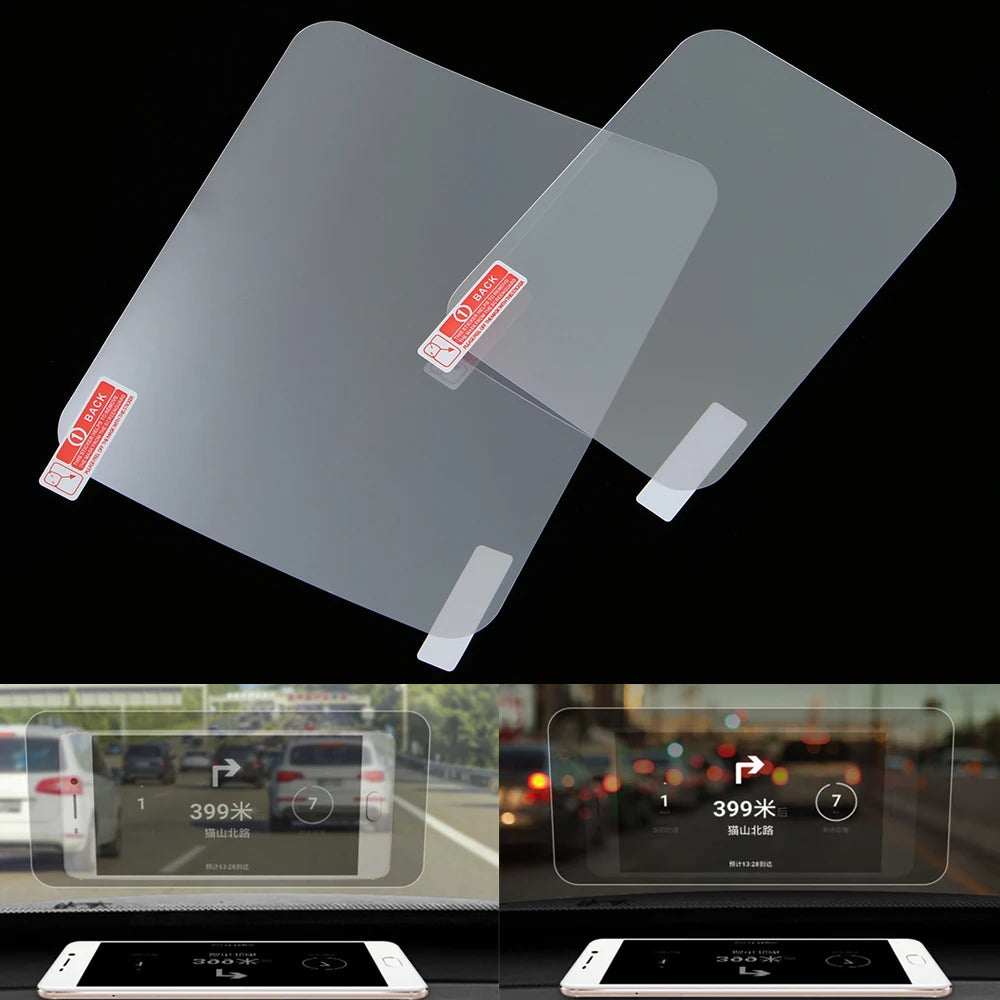 New Car Windshield Reflective Film For Head Up Display HUD Transparent Clear Windshield Screen Stick