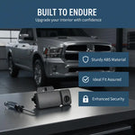 Car Glove Box Lock Latch Handle Gray Direct Replacement OE 7343076811P4Z for Grand Vit close-up view