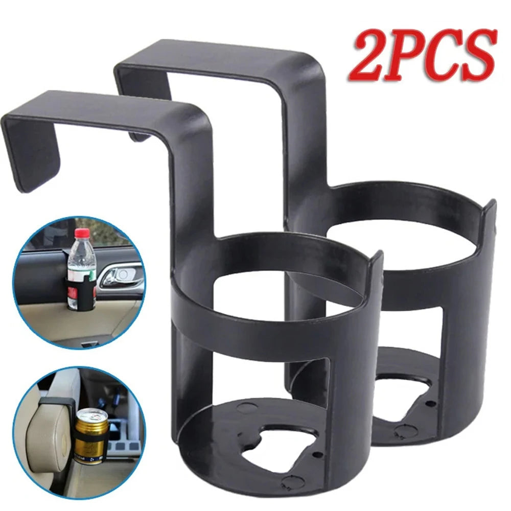Car Cup Holder Auto Door Window Hanging Beverage Holder | Portable Water Bottle Stand for Car Storag