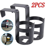 Car Cup Holder Auto Door Window Hanging Beverage Holder | Portable Water Bottle Stand for Car Storag