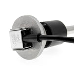 Digital Dual Gauge with Alarm 52MM Water Level and Sewage Level Meter | 0-190ohm Marin close-up view