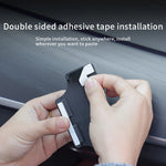 Car Card Storage Clip Car Central Control Card Slot, Business Card HolderCard Cover, lifestyle view