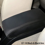 Car Armrest Box Center Console Lid Armrest Cover Microfiber Leather Cover For Skoda Octavia 2007-2014 2015-2020
