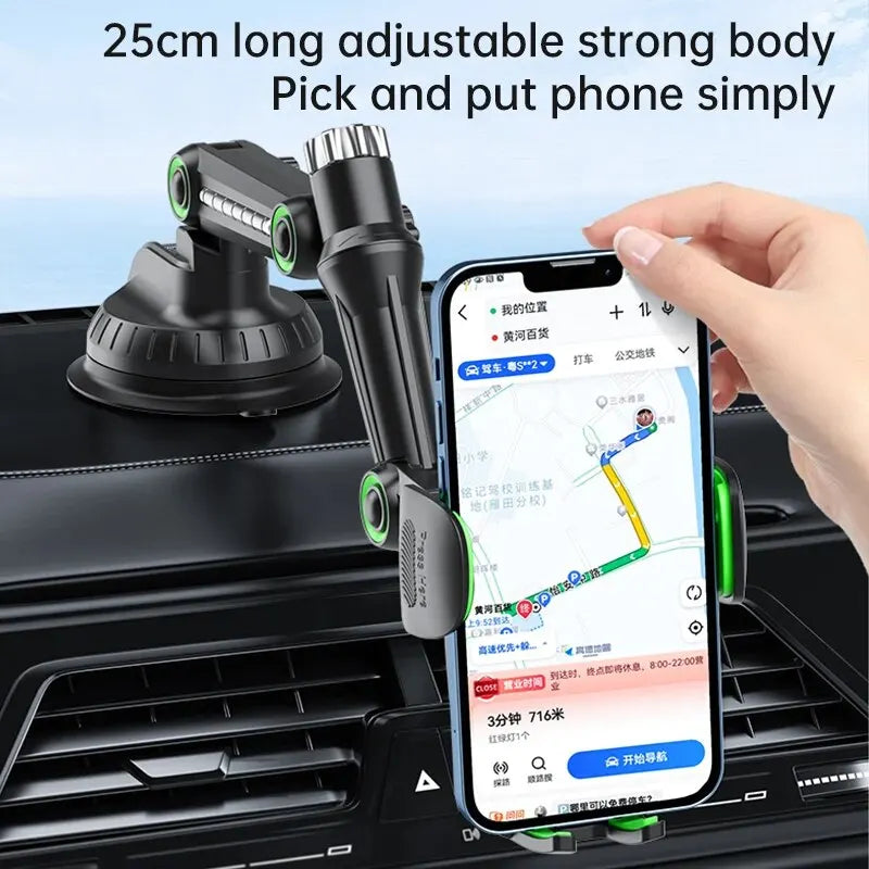 Suction Cup Car Phone Holder for Windshield, Dashboard or Window alternate view