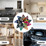 Car Air Freshener Natural Tea Fragrance | Vehicle-Mounted Hanging Vanilla Scent Wat additional angle
