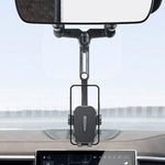 Lcars Car Phone Holder, Car Rearview Mirror Mount, Phone Navigation Suspension Support Bracket, Secure Grip to Prevent Shaking