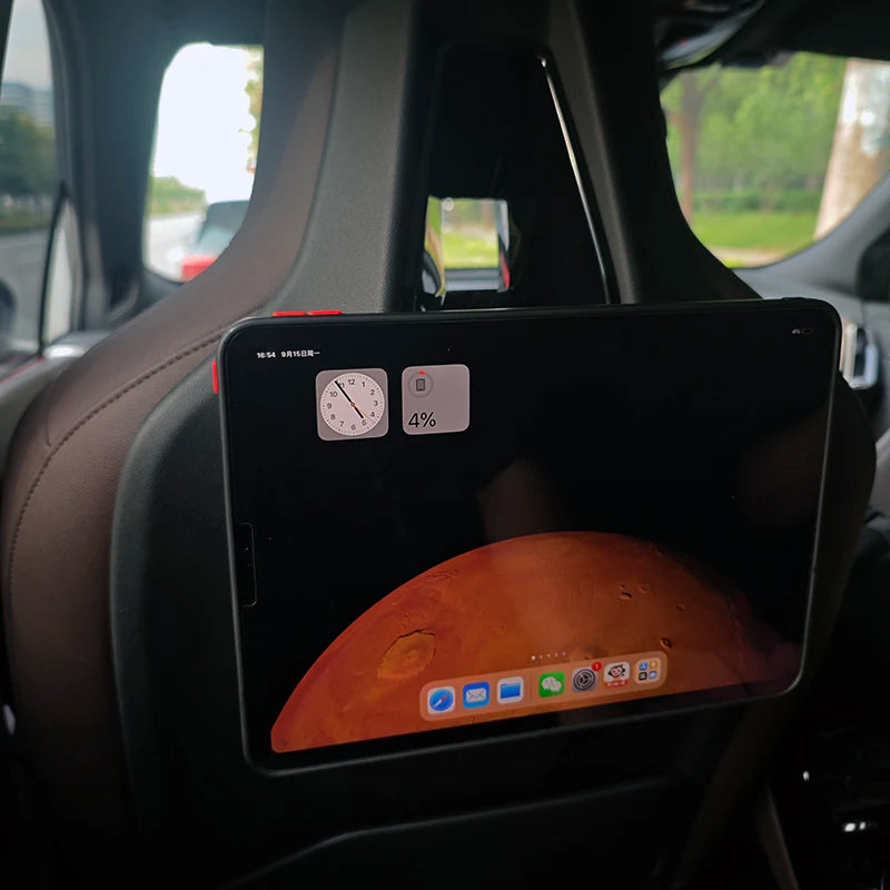 For BMW X5 X6 X7 IX I5 I7 2023 2024 2025 2026 Car Rear Seat Pad Super Magnetic Holder Stand Phone Mount Accessories Trim