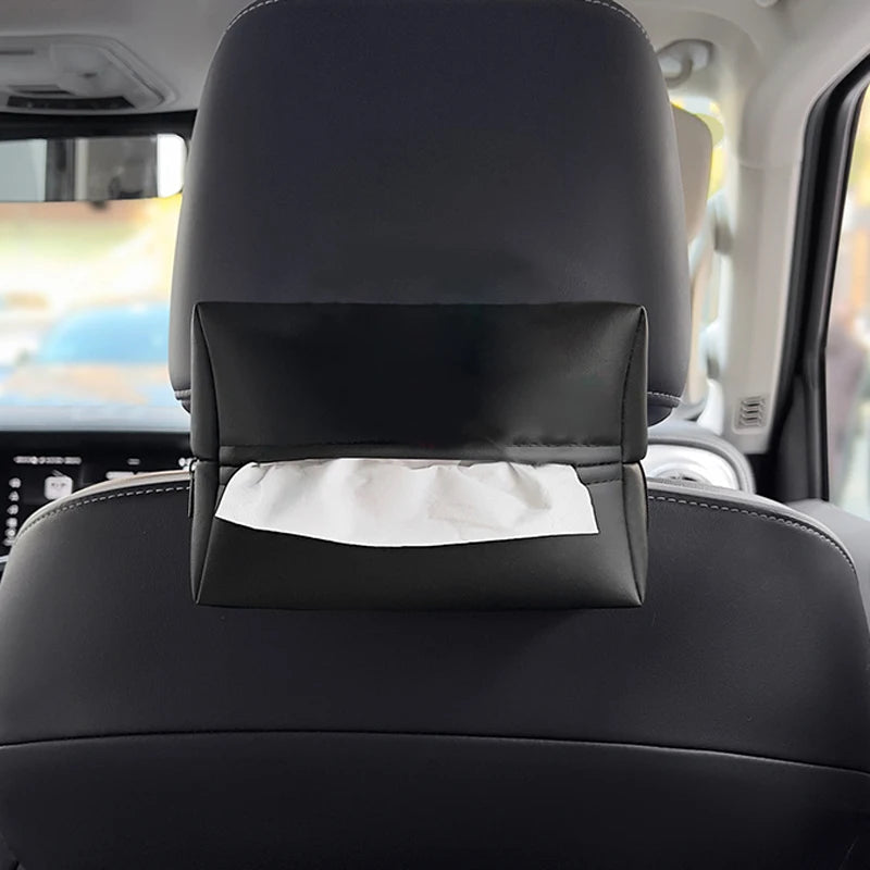 Car Tissue Box Holder Organizer Storage Bag
