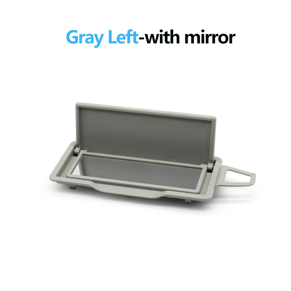 W204 X204 Car Front Sun Visor Mirror Makeup Sun Shade Cosmetic Mirror Cover For Mercedes BENZ C GLK C204 C200 C250 C260 GLK300