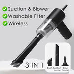 6 in 1 Car Vacuum Cleaner | Wireless Handheld Suction and Blower for Home and Auto detail view